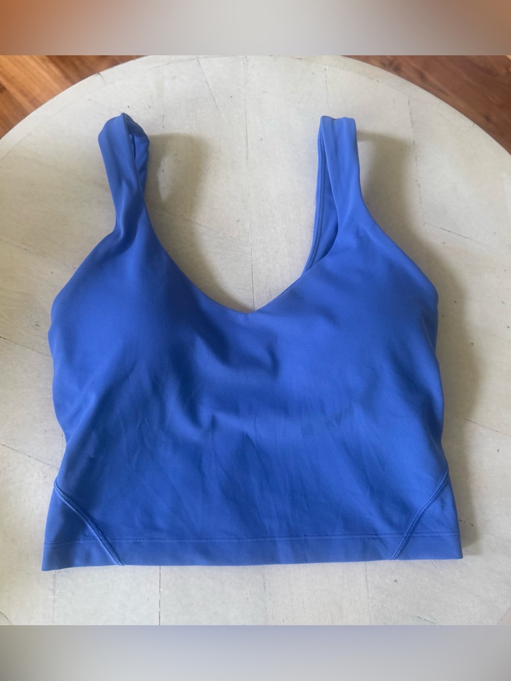 Lululemon Align V Neck Tank Top Wild Indigo Size 4 🦋🦋🦋